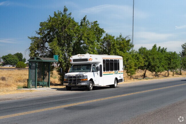 Tipton’s limited public transit makes driving essential for daily errands and commuting.