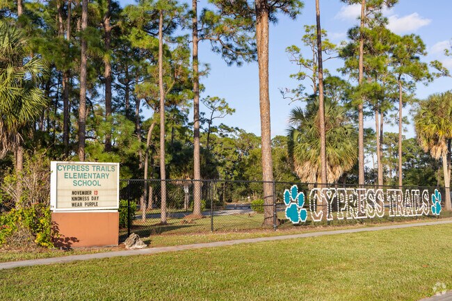 Cypress Trails elementary welcomes the children of Village Walk.