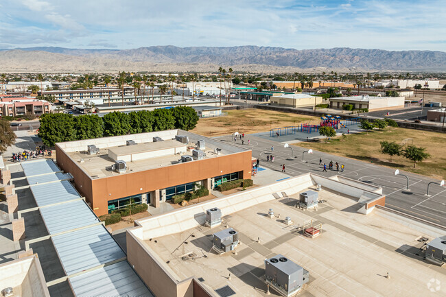 Herbert Hoover Elementary School scores a C+ on Niche.