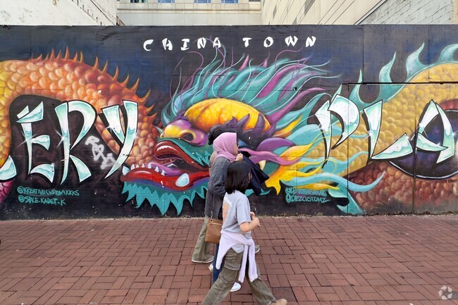 Stroll through Gallery Place in Washington's Chinatown.