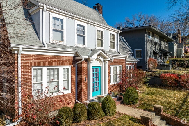 Brick homes are commonplace in the downtown Council Bluffs neighborhood.