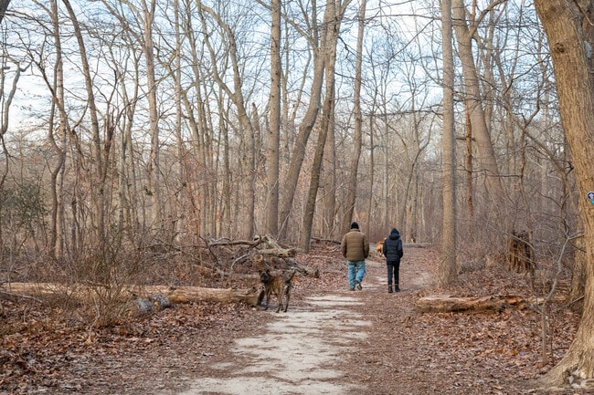 Hiking trails in Hauppauge offer easy access to Blydenburgh County Park.