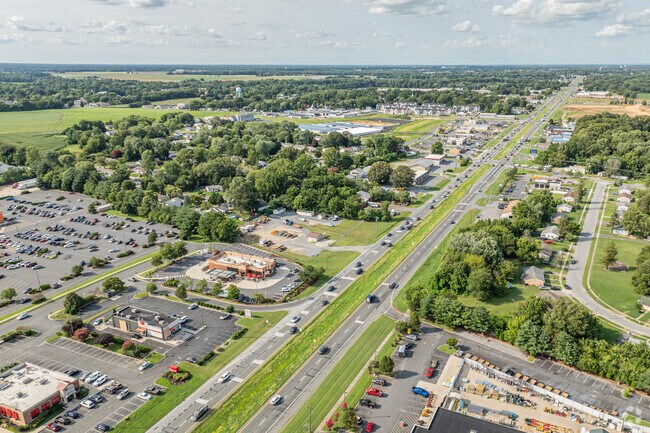 Route 1 and Route 13 take residents of Woodside East throughout town and beyond.