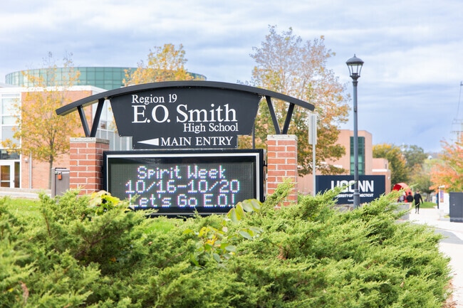 E.O. Smith High in Mansfield is where many Ashford families see their kids grow and thrive.