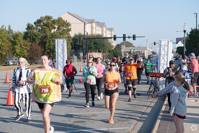 Downtown Albany hosts a 5K Monster Dash that Palmyra Heights neighborhood residents enjoy.