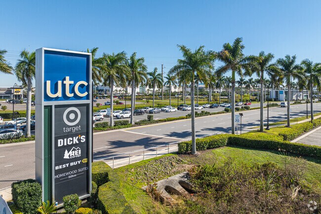 University Town Center opened in 2014 with major shopping and dining in Sarasota.