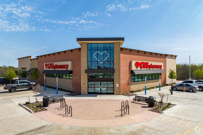 CVS Pharmacy nestles within Oak Point's charming neighborhood.