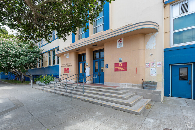 James Denman Middle School in San Francisco has just over 800 students.
