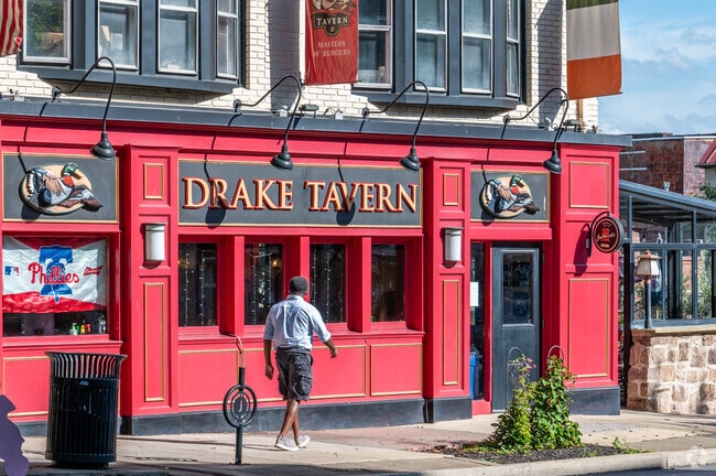 The Drake Tavern in Jenkintown is a local hotspot for food and beverages.