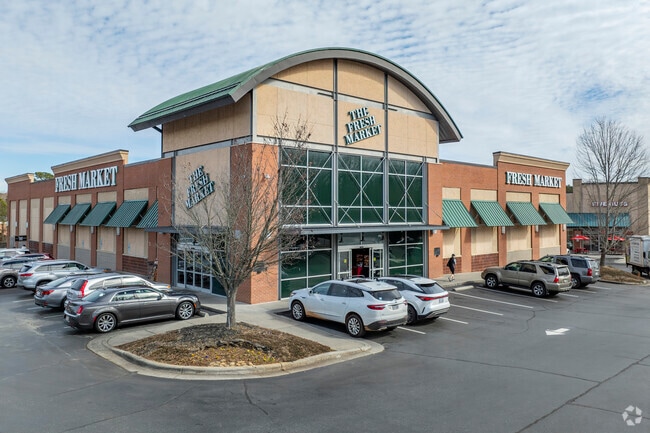 The Fresh Market is always busy with a great selection of fresh goods in Sherwood Forest.