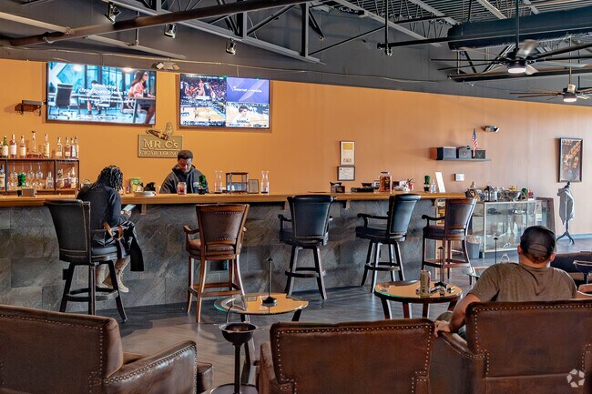 Mr. C's Cigar Lounge is a chill spot to unwind near Chesapeake Ranch Estates.