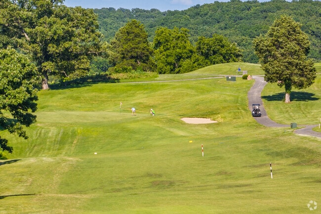Golfers enjoy a round of golf at the Golf Club at Deer Chase.