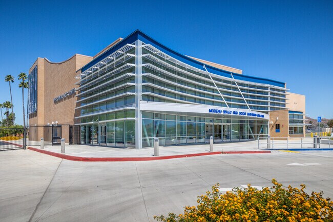 Your kids will enjoy the inspiring atmosphere of Moreno Valley High School near Sunnymead.