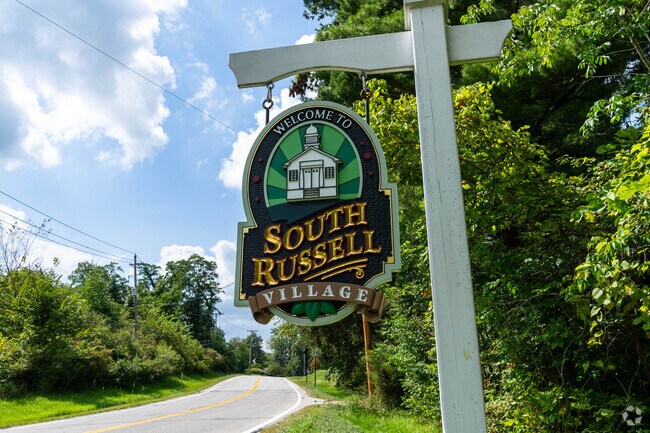Escape the hustle and bustle in South Russell's peaceful oasis.