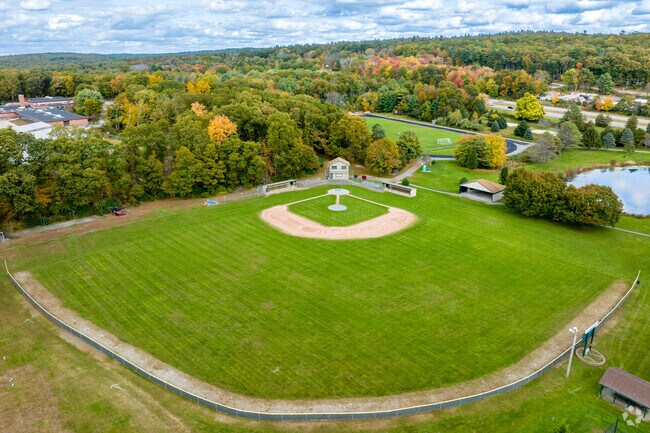 Owen Bell Park's baseball field host little league games in Killingly.