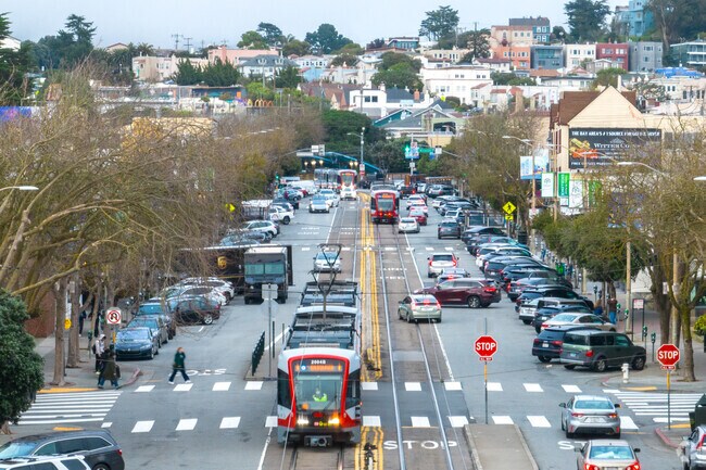 West Portal shopping area is only minutes away from the Forest Knolls neighborhood.