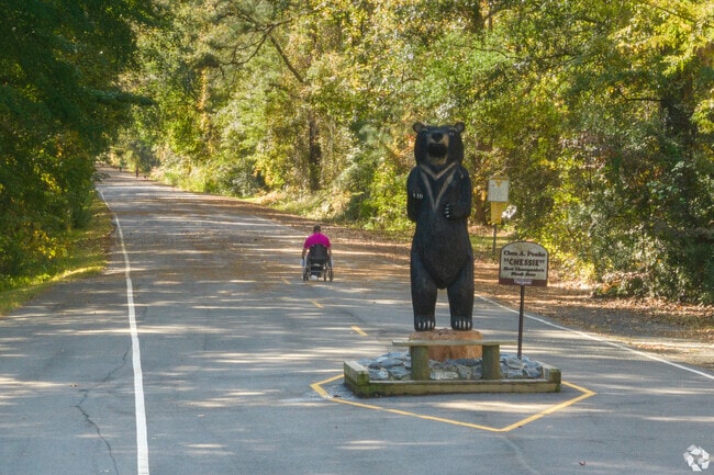 Deep Creek-Portsmouth residents can take a quick drive to get to the Dismal Swamp Canal Trail.