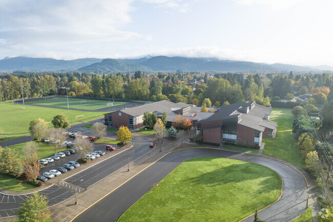 Cal Young Middle School has about 480 students and is in Eugene Oregon.