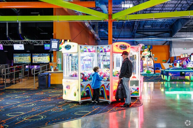 The nearby Arena Sports has all kinds of indoor activities for residents of all ages.