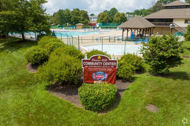 Flower Hill community center offers residents with extra recreational options.