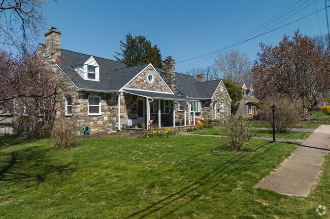 Stone homes with character and charm are present in Whitemarsh Township.