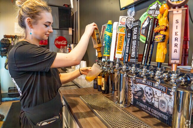 Enjoy a cold draft beer at Breakroom in Shingle Springs.