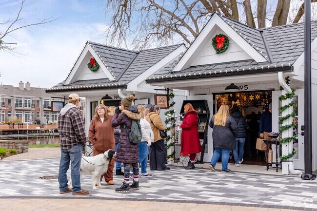 Enjoy a day of local shopping in Highland Shores.