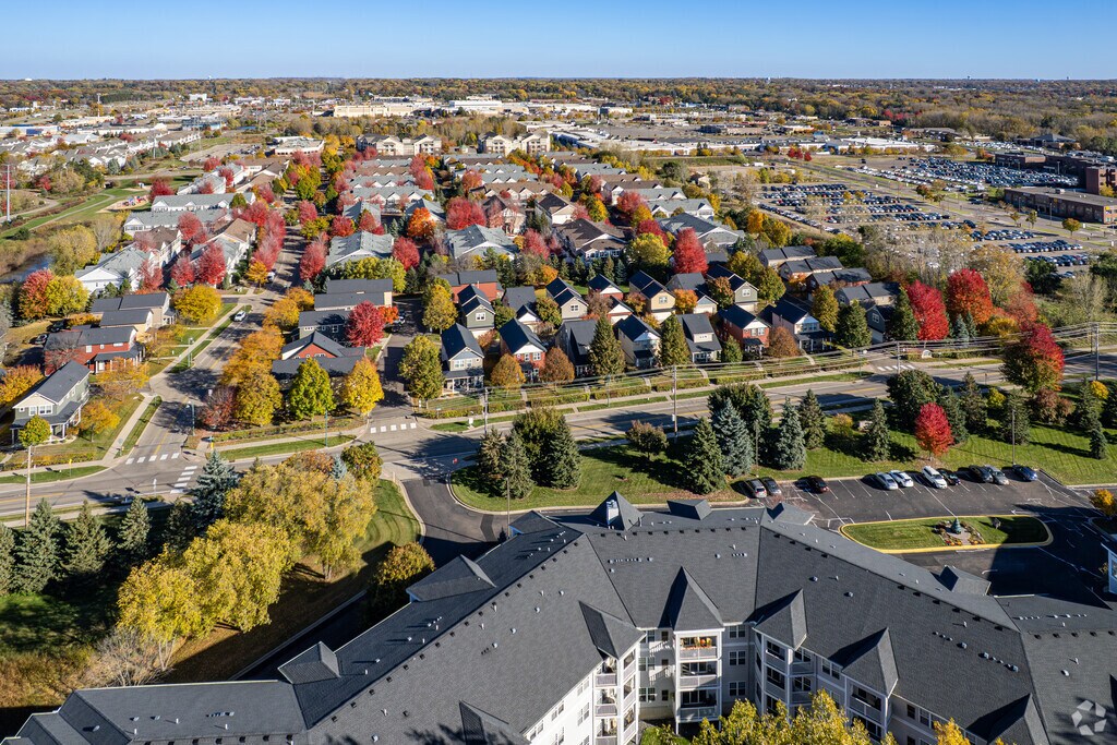 Homes near Maplewood Mall offer easy access to shopping and dining.