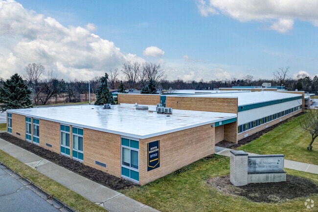 Kids are challenged to excel at South Meadows Elementary School.