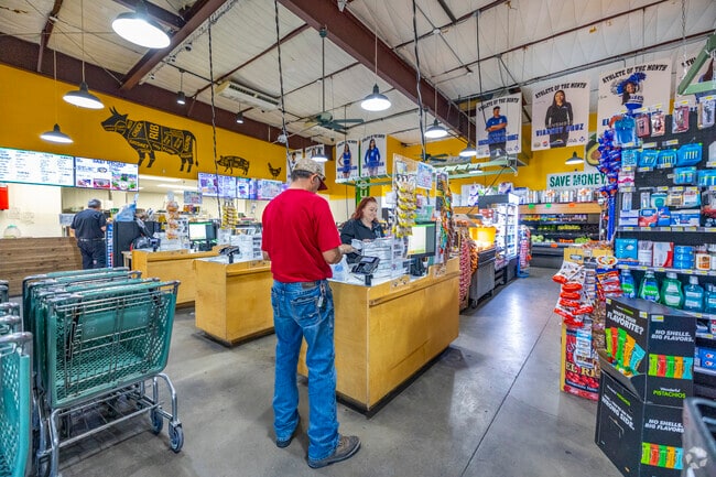 Villa's Market near Tres Pueblos stands out for its friendly atmosphere and diverse product offerings, catering to the needs of the local community.