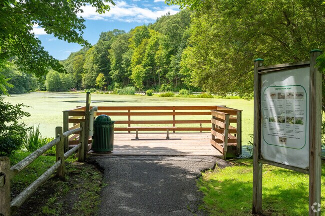 Take a break from the sun at Gedney Park.