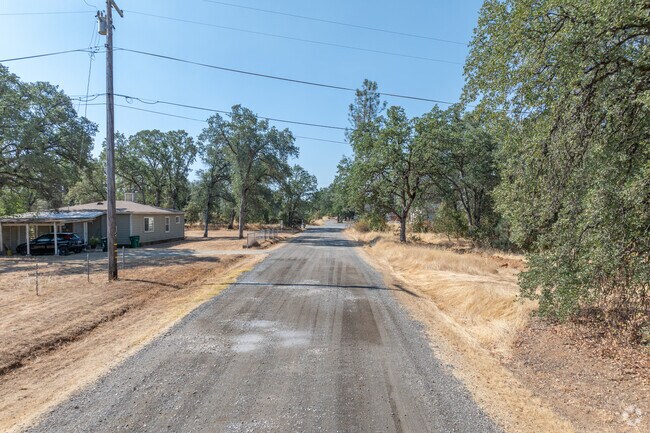 There are plenty of gravel roads in Clover Creek.