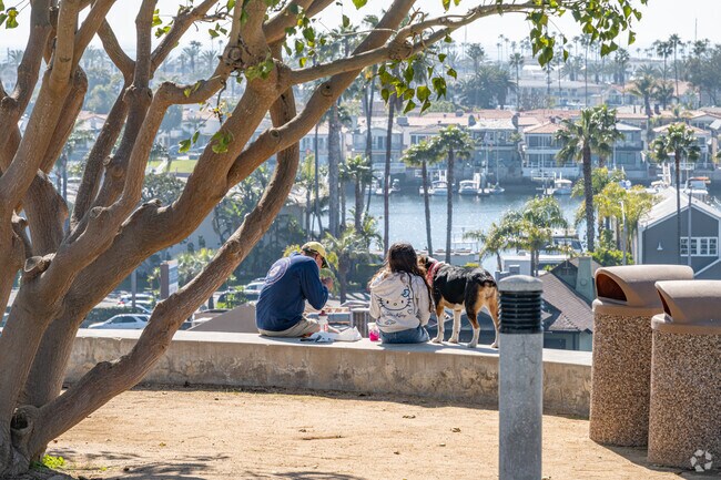 John Wayne Park in Newport Beach is a quiet spot to relax near the harbor.