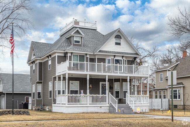 Victorian style homes can be found in established areas of Thief River Falls.