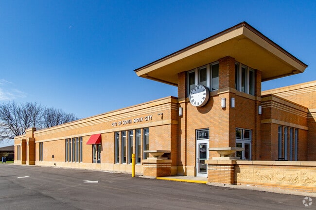 South Sioux City City Hall anchors the community with small-town pride and civic spirit.