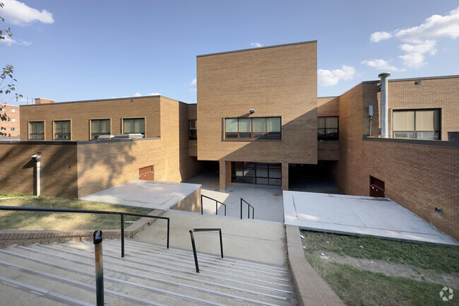 Piney Branch Elementary School has a large and modern campus.