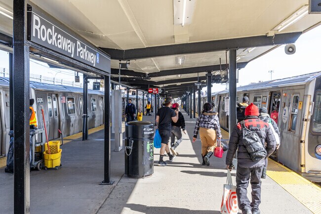 Rockaway Parkway is the closest subway station to Canarsie.