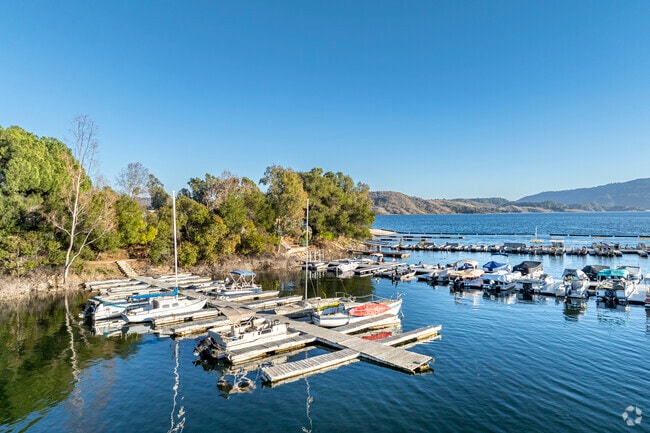Dock your boat or rent one out on Lake Casitas in Oak View.