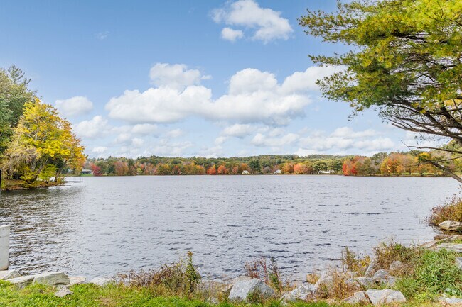 A beautiful body of water, Waite Pond has an upper and lower section in Cherry Valley.