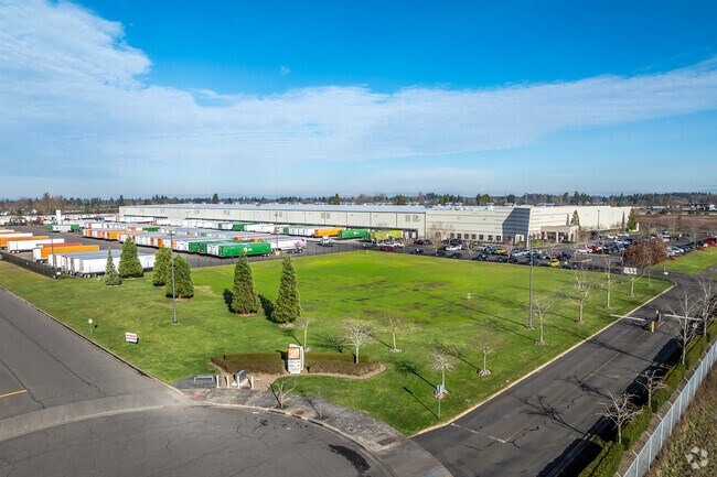 Industrial areas in Southeast Mill Creek included distribution warehouses like Home Depot.