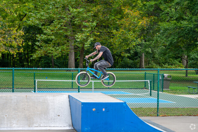 The Forest Park Skate Park is popular with West Noblesville shredders.