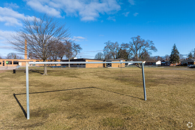 Ball field at Kaiser Elementary School.