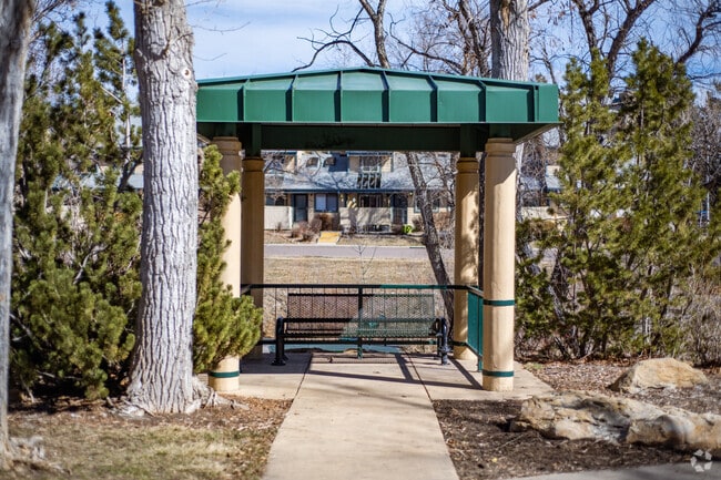 Trailside Park has many spots for relaxation.