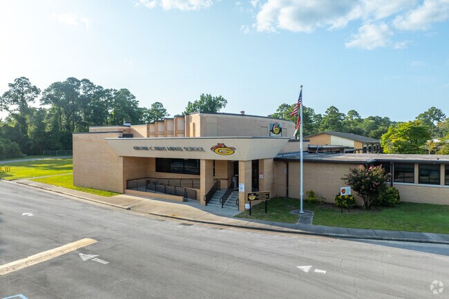 Grover C Fields Middle School educates local students.