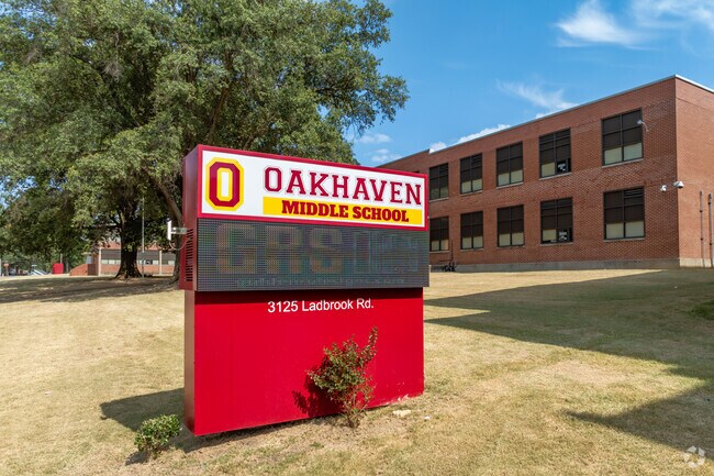 Oakhaven Middle is located at 3125 Ladbrook Rd in Memphis.