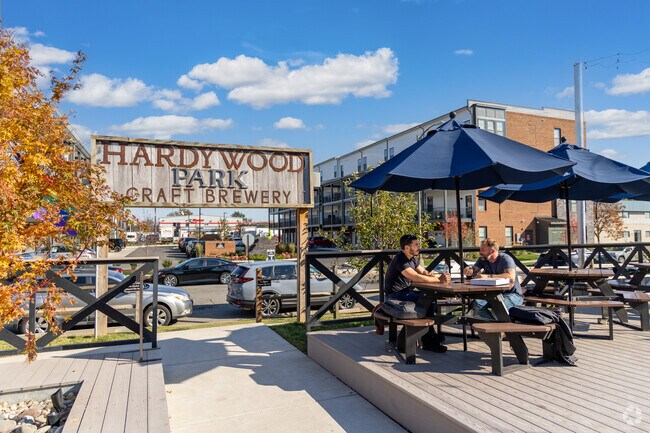 Grab some lunch and drinks at Hardywood Park Craft Brewery near Virginia Union.