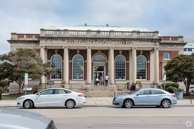 The Portsmouth Library is right around the corner in Old Towne Portsmouth.