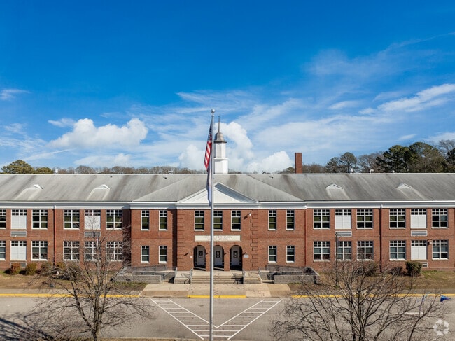 Crittenden Middle School serves grades 6–8 for families in Ivy Farms.