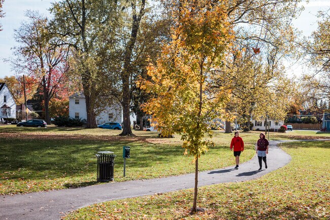 Jayne Park in LaSalle truly captivates the senses in the fall, showcasing a stunning display of vibrant colors that make it an unforgettable destination.