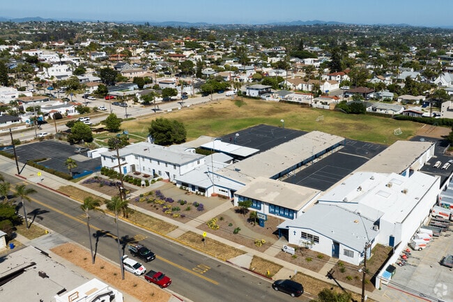 The entire campus at St. Mary Star Of The Sea Elementary School in Oceanside.